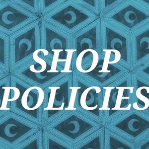 SHOP POLICIES